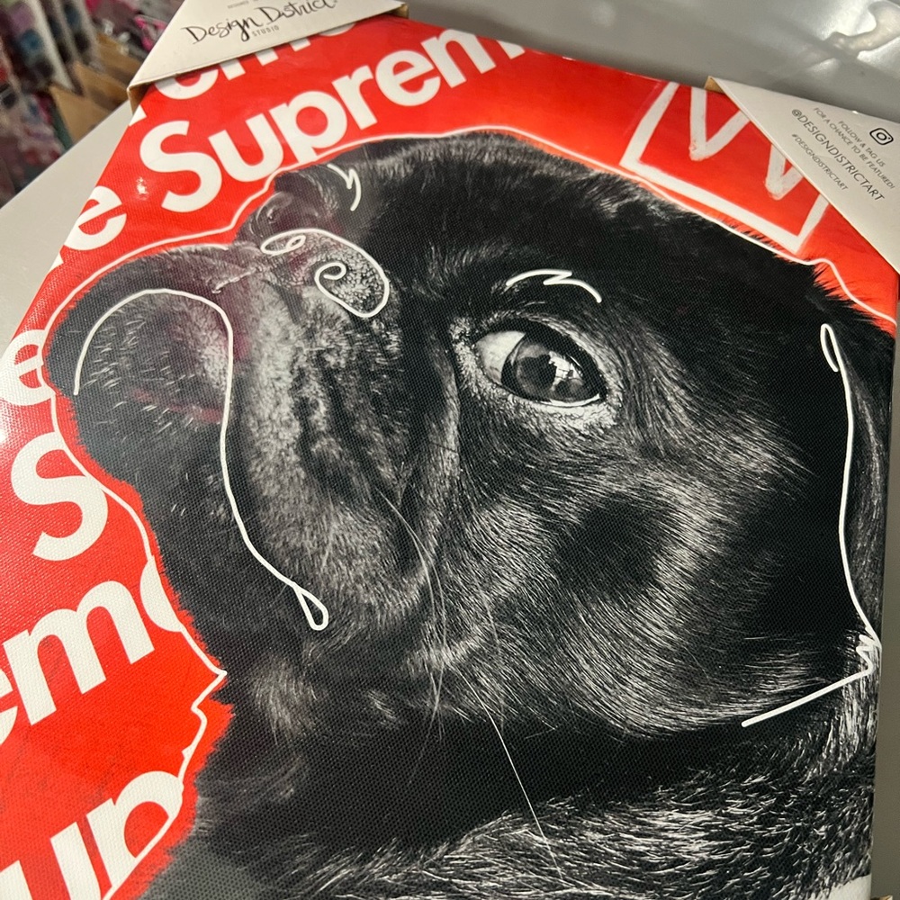 Supreme wall art
